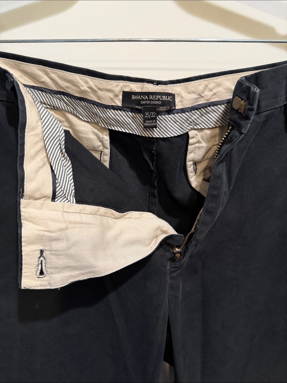 Banana Republic Black Men's Chino Pants 35x32
